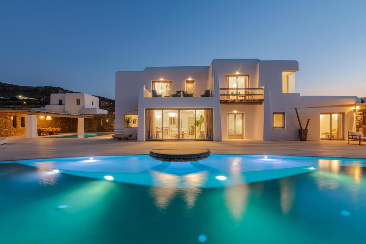 Mykonos Ag Villas In Ftelia Beach Екстериор снимка
