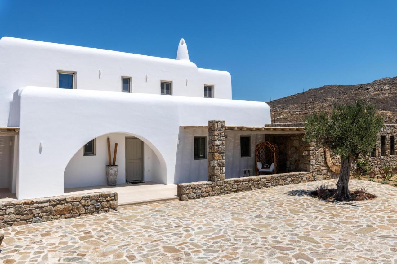 Mykonos Ag Villas In Ftelia Beach Екстериор снимка