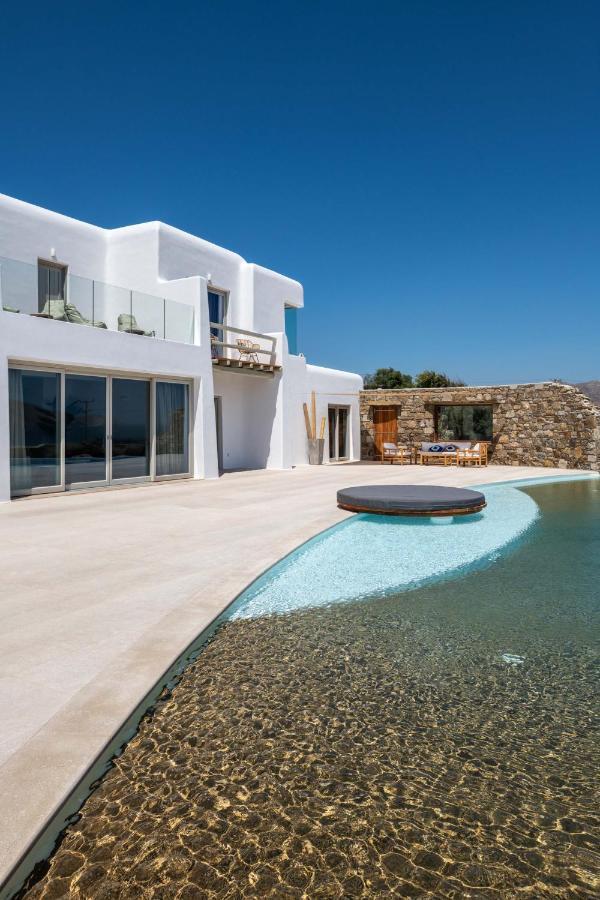 Mykonos Ag Villas In Ftelia Beach Екстериор снимка