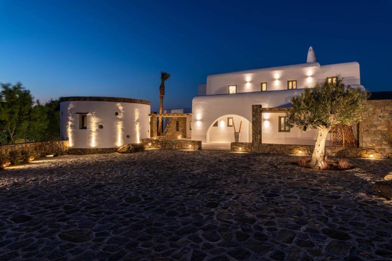 Mykonos Ag Villas In Ftelia Beach Екстериор снимка
